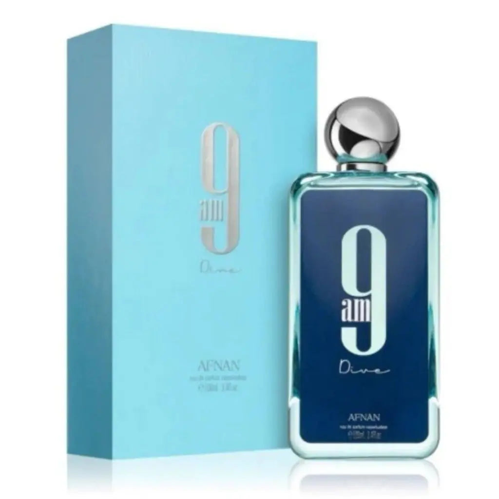 Afnan 9am Dive Eau De Parfum Spray Unisex 3.4 Oz / 100 Ml Brand New Item!!! for women and men - Sham Perfume Store Perfume
