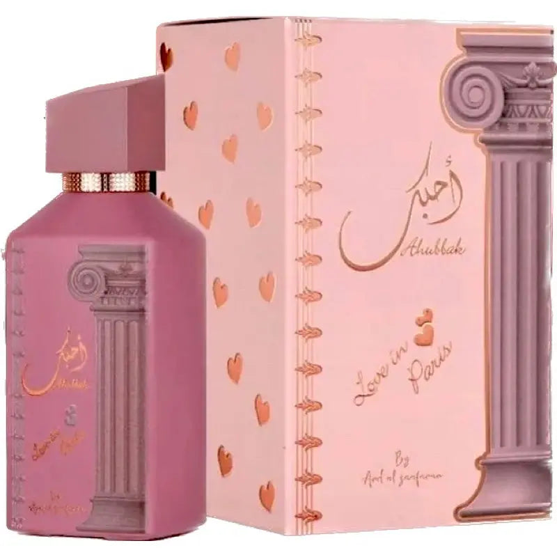 Ahubbak Perfume Love In Paris Eau De Parfum Ard Al Zaafaran 100ml Sweet Marshmallow Touch & Vanilla Product vendor Sham Perfume Store EDP Perfume