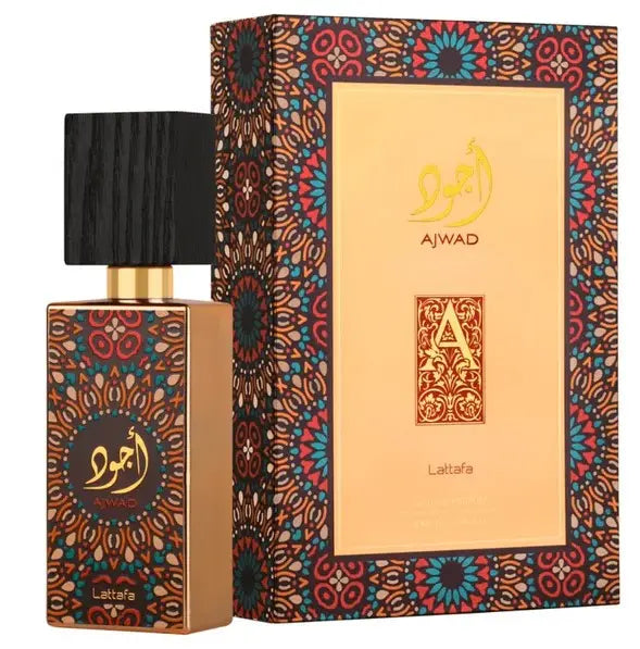 Ajwad Perfume Woman Lattafa Eau De Parfum Unisex Ajwa, Lattafa Perfumes Ajwad Eau de Parfum 60ml Product vendor Sham Perfume Store EDP Perfume