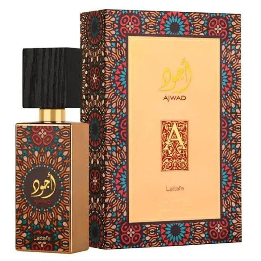 Ajwad Perfume Woman Lattafa Eau De Parfum Unisex Ajwa, Lattafa Perfumes Ajwad Eau de Parfum 60ml Product vendor Sham Perfume Store EDP Perfume