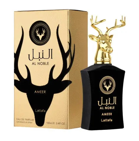 Al Noble Ameer Edp Perfume By Lattafa 100 Ml For Him Oud - Sham Perfume Store Perfume
