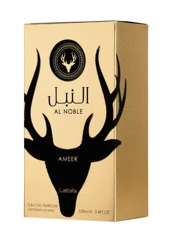 Al Noble Ameer Edp Perfume By Lattafa 100 Ml For Him Oud - Sham Perfume Store Perfume