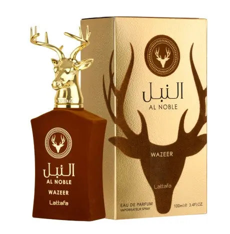 Al Noble Wazeer Edp Perfume By Lattafa 100 Ml - Sham Perfume Store Perfume