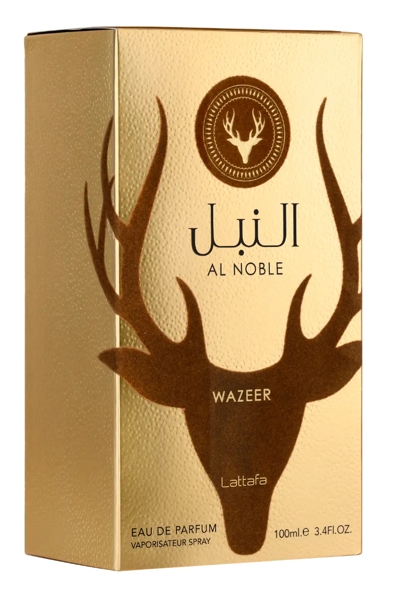 Al Noble Wazeer Edp Perfume By Lattafa 100 Ml - Sham Perfume Store Perfume