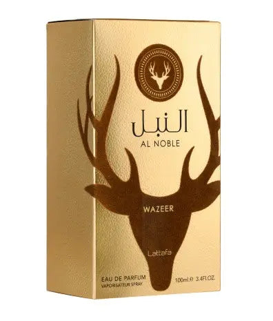 Al Noble Wazeer Edp Perfume By Lattafa 100 Ml - Sham Perfume Store Perfume