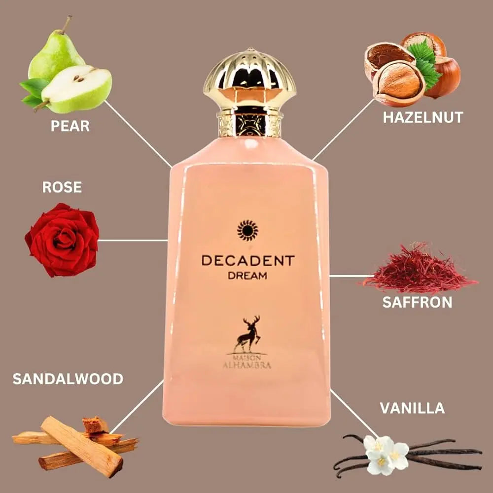 Decadent Dream EDP 100ml Maison Alhambra Quentin Bisch Lady Guida Nice For Her-Decadent Dream - Sham Perfume Store Perfume