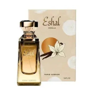 Eshal Vanilla Eau de Parfum 100ml – Sweet Vanilla, Caramel & Musk – Paris CornerSham Perfume Store