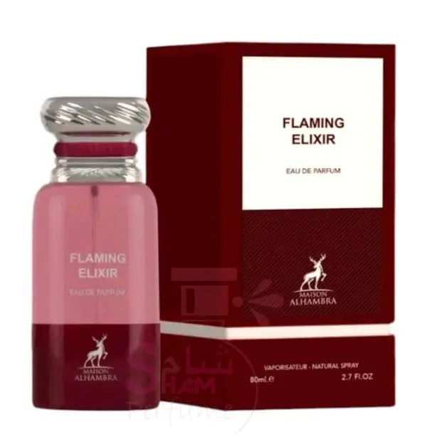 Flaming Elixir 80ml Cherry Maison Alhambra Unisex Edition Eau De Parfum Electric Elixir Alhambra-Flaming Elixir 80ml - Sham Perfume Store Perfume