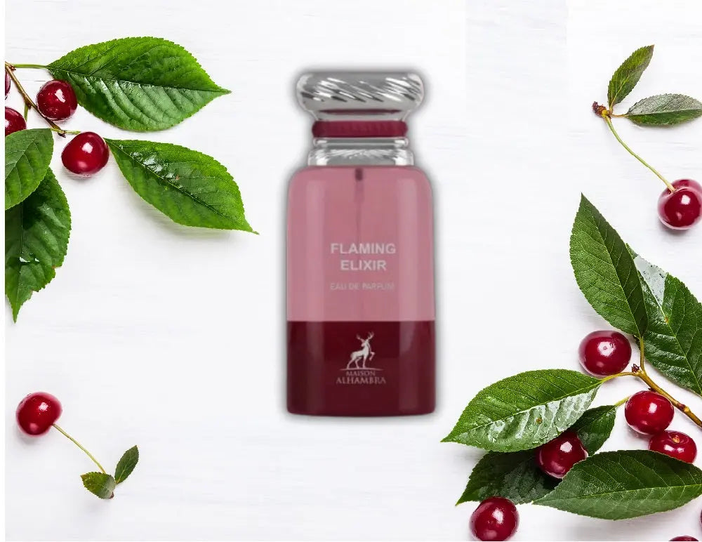 Flaming Elixir 80ml Cherry Maison Alhambra Unisex Edition Eau De Parfum Electric Elixir Alhambra-Flaming Elixir 80ml - Sham Perfume Store Perfume