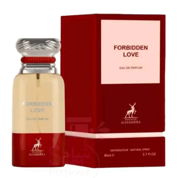 Forbidden Love 80ml Parfum by Maison Alhambra Fragrance for her Perfume Lovely Cherie Product vendor Sham Perfume Store EDP Perfume
