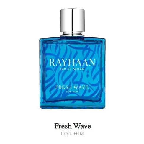 Fresh Wave Men Rayhaan Ocean Rush Eau de Parfum Spray for Men Rayhaan Fresh Wave Rayhaan Pacific EDP 100ml For Him - Sham Perfume Store Perfume