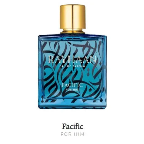 Fresh Wave Men Rayhaan Ocean Rush Eau de Parfum Spray for Men Rayhaan Fresh Wave Rayhaan Pacific EDP 100ml For Him - Sham Perfume Store Perfume