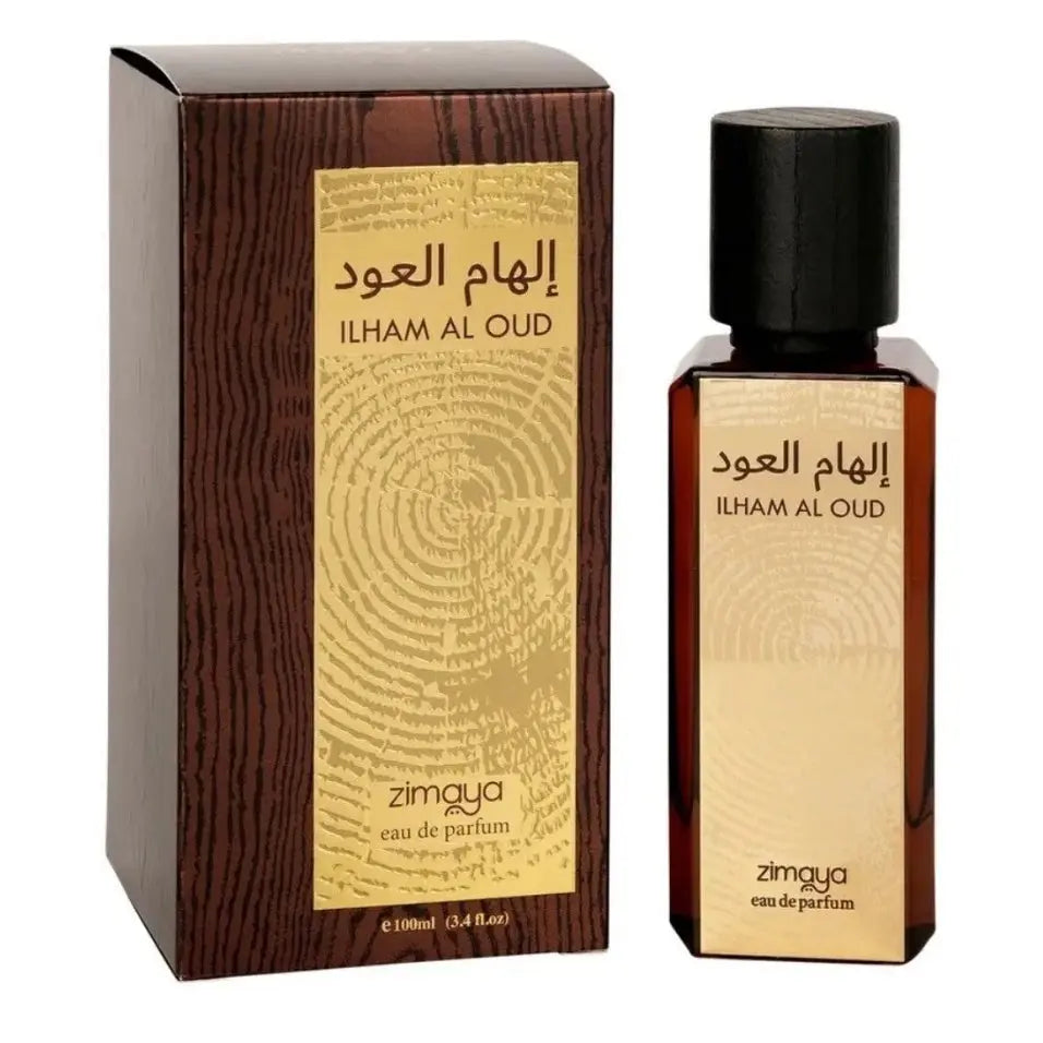 Ilham Al Oud EDP 100 ml Zimaya Unveil The Essence Of Timeless With Afnan Fragrance That Intertwines The Richness Oud - Sham Perfume Store Perfume
