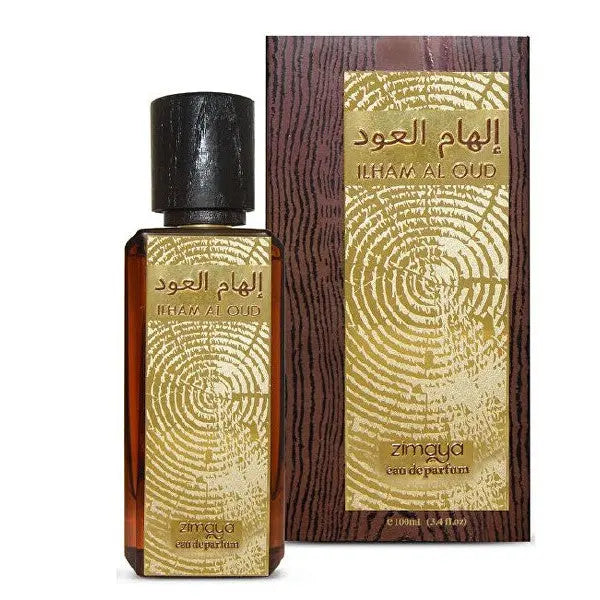 Ilham Al Oud EDP 100 ml Zimaya Unveil The Essence Of Timeless With Afnan Fragrance That Intertwines The Richness Oud - Sham Perfume Store Perfume