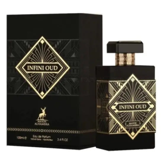 Infini Oud Perfume Man Maison Alhambra De Parfum 100ml For Unisex Oriental Perfume For HimSham Perfume Store