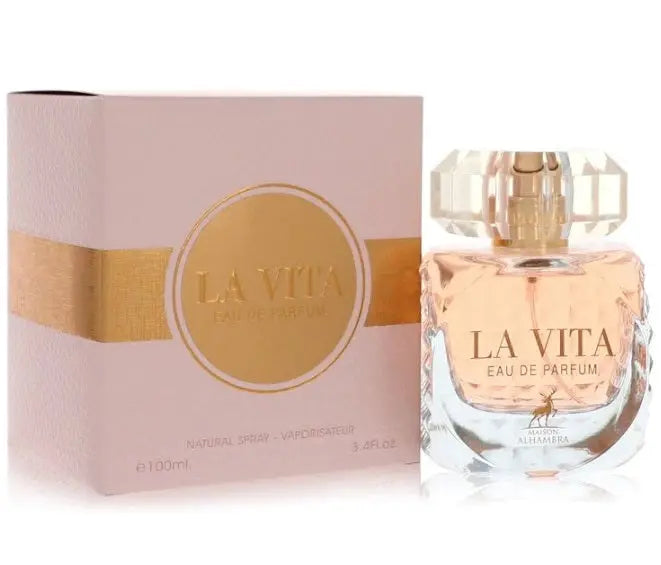La Vita Perfume Woman Edp Maison Alhambra 100ml Oriental For Her intense ExclusiveSham Perfume Store