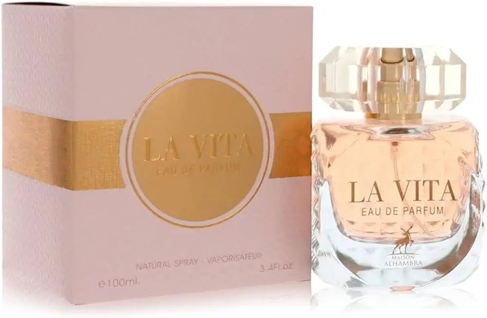 La Vita Perfume Woman Edp Maison Alhambra 100ml Oriental For Her intense ExclusiveSham Perfume Store