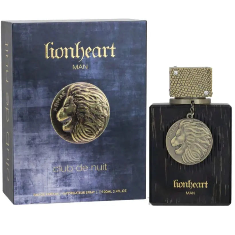 Lion Heart Man 100ml Armaf Elixir For Him Al Assad Lion Nuit Perfume-Lion Heart Man - Sham Perfume Store Perfume