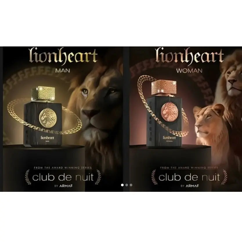 Lion Heart Man 100ml Armaf Elixir For Him Al Assad Lion Nuit Perfume-Lion Heart Man - Sham Perfume Store Perfume