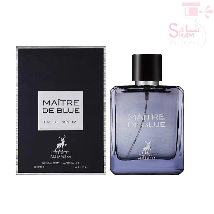 Maitre De Blue Perfume Men 100ml Maison Alhambra long-lasting perfume Man Fresh