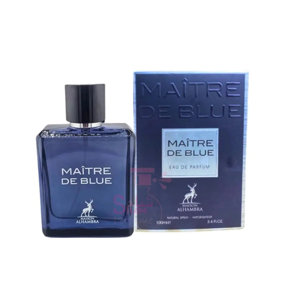 Maitre De Blue Perfume Men 100ml Maison Alhambra long-lasting perfume Man Fresh