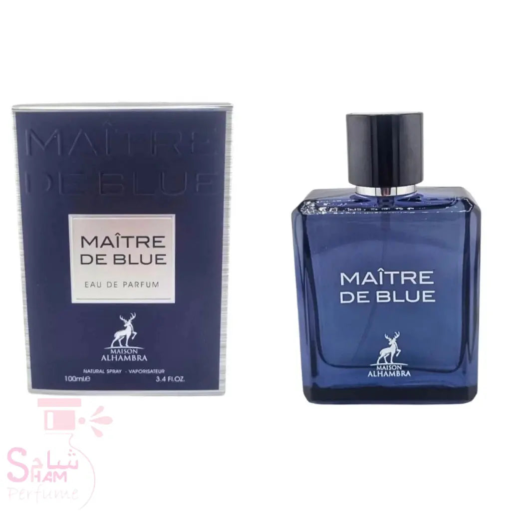 Maitre De Blue Perfume Men 100ml Maison Alhambra long-lasting perfume Man Fresh