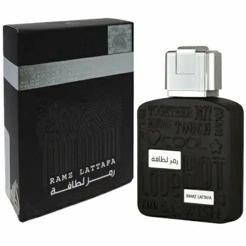 Ramz Silver Lattafa fragrance EDP 100 ml Arabian perfume Ramz Silver Man 100 ml - Sham Perfume Store Perfume