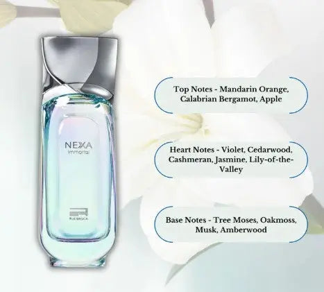 Rue Broca NEXA Immortal Eau de Parfum β Bold & Captivating Fragrance for Men (100ml)Sham Perfume Store