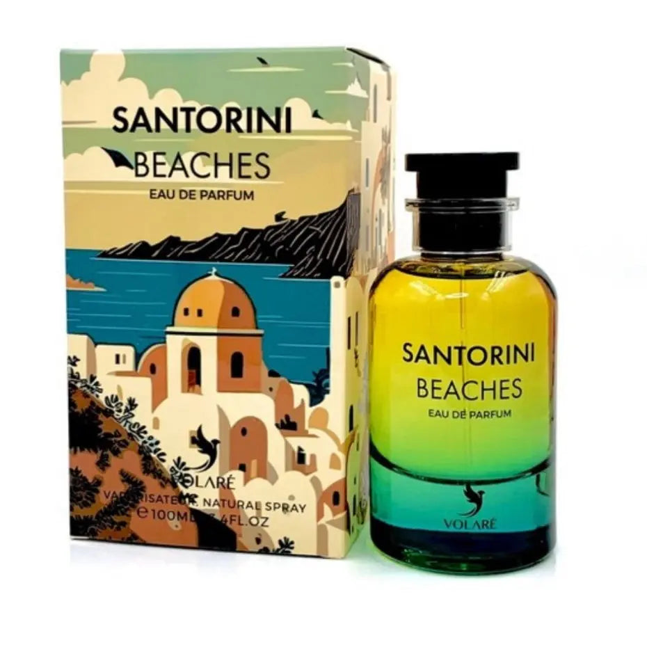 Santorini Beaches Edp 100ml Global Essence Volare Perfumes On The Sea Perfume For Him/Her Product vendor Sham Perfume Store EDP Perfume