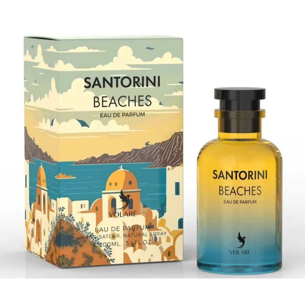 Santorini Beaches Edp 100ml Global Essence Volare Perfumes On The Sea Perfume For Him/Her Product vendor Sham Perfume Store EDP Perfume