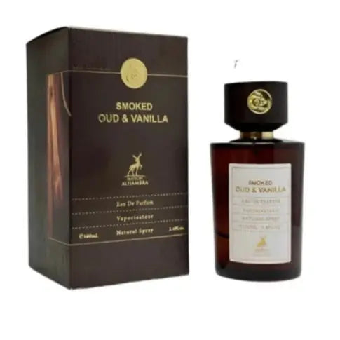 Smoked Oud & Vanilla Eau de Parfum Vanille 100ml Maison Alhambra Parfum Fatal Perfume Him Spray-Smoked Oud & Vanilla - Sham Perfume Store Perfume