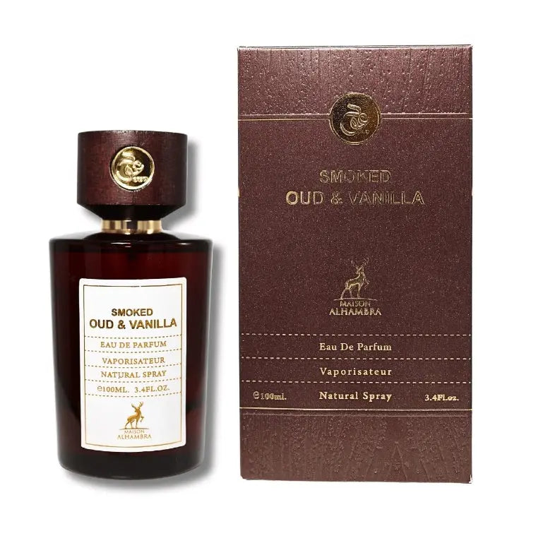 Smoked Oud & Vanilla Eau de Parfum Vanille 100ml Maison Alhambra Parfum Fatal Perfume Him Spray-Smoked Oud & Vanilla - Sham Perfume Store Perfume