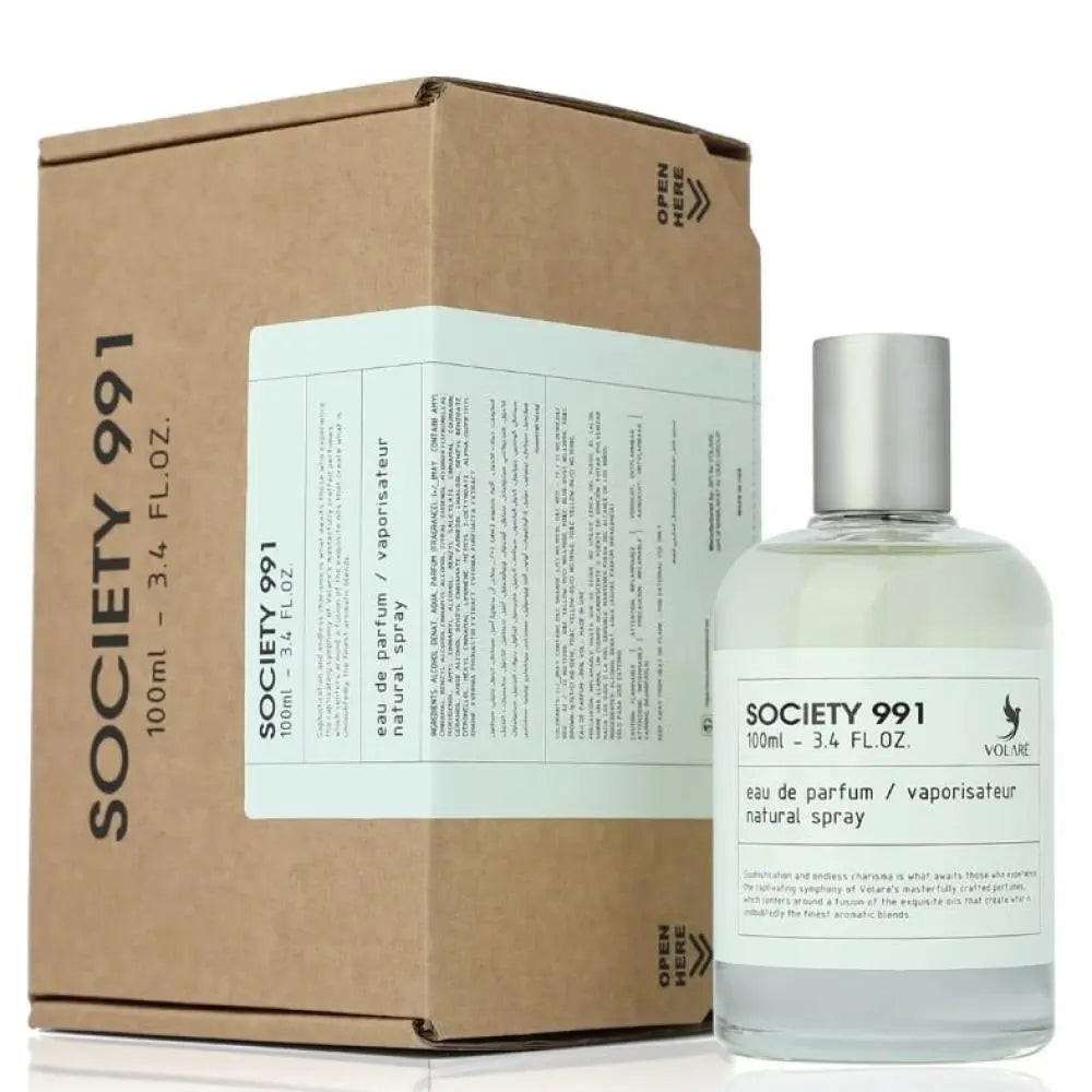 Society 991 Edp 100ml Fragrance Complex Rich Composition With Woody Floral Volare Perfume For Him Product vendor Sham Perfume Store EDP Perfume
