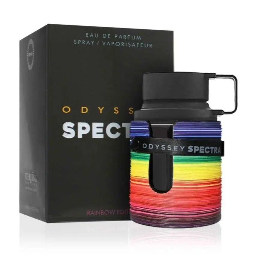 Spectra Rainbow Edition Armaf Odyssey EDP 100ml Boxed Armaf Odyssey Clones r/fragranceclones Vs 9pm-Spectra Rainbow Product vendor Sham Perfume Store EDP Perfume