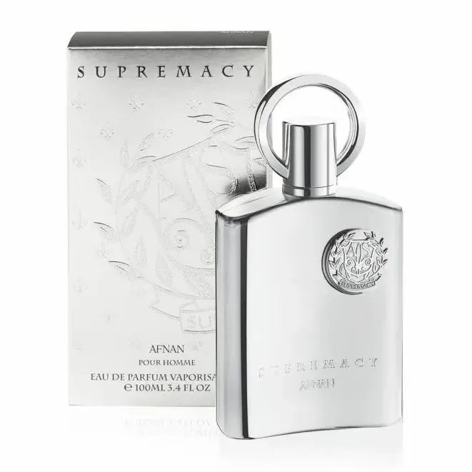 Supremacy Pour Homme Afnan Silver EDP 100ml - Man (Ready Stock) Supre macy Silver - Sham Perfume Store Perfume
