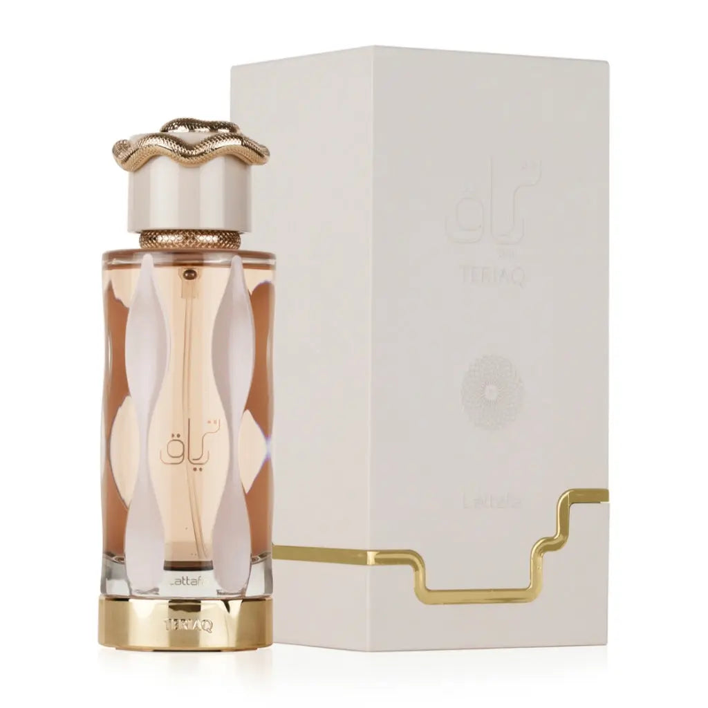 Teriaq Lattafa Quentin Bisch Teriaq Lattafa Perfumes Lattafa Fragrance Women Lattafa Parfums TERIAQ 100ml - Sham Perfume Store Perfume