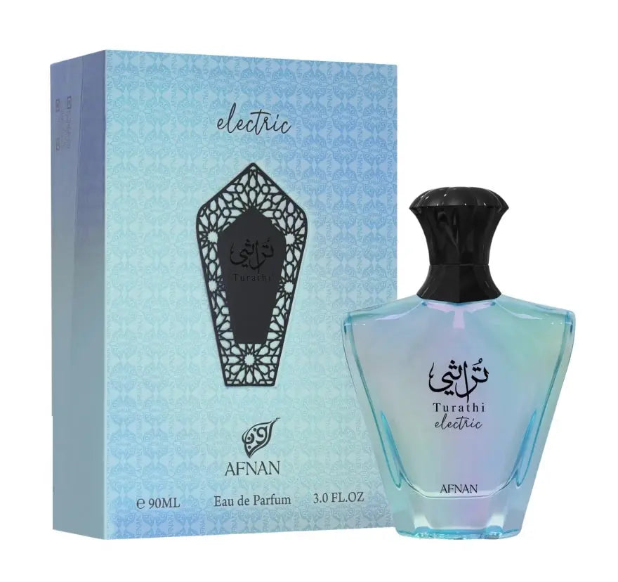 Turathi Electric Afnan Perfume 90ml – Unisex Summer - AfternoonSham Perfume Store