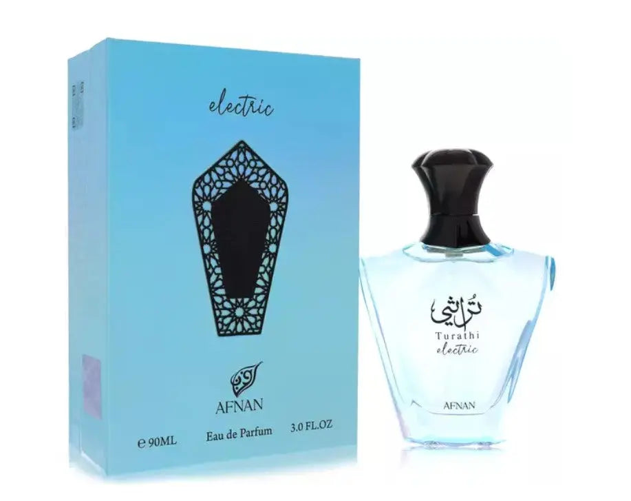 Turathi Electric Afnan Perfume 90ml – Unisex Summer - AfternoonSham Perfume Store
