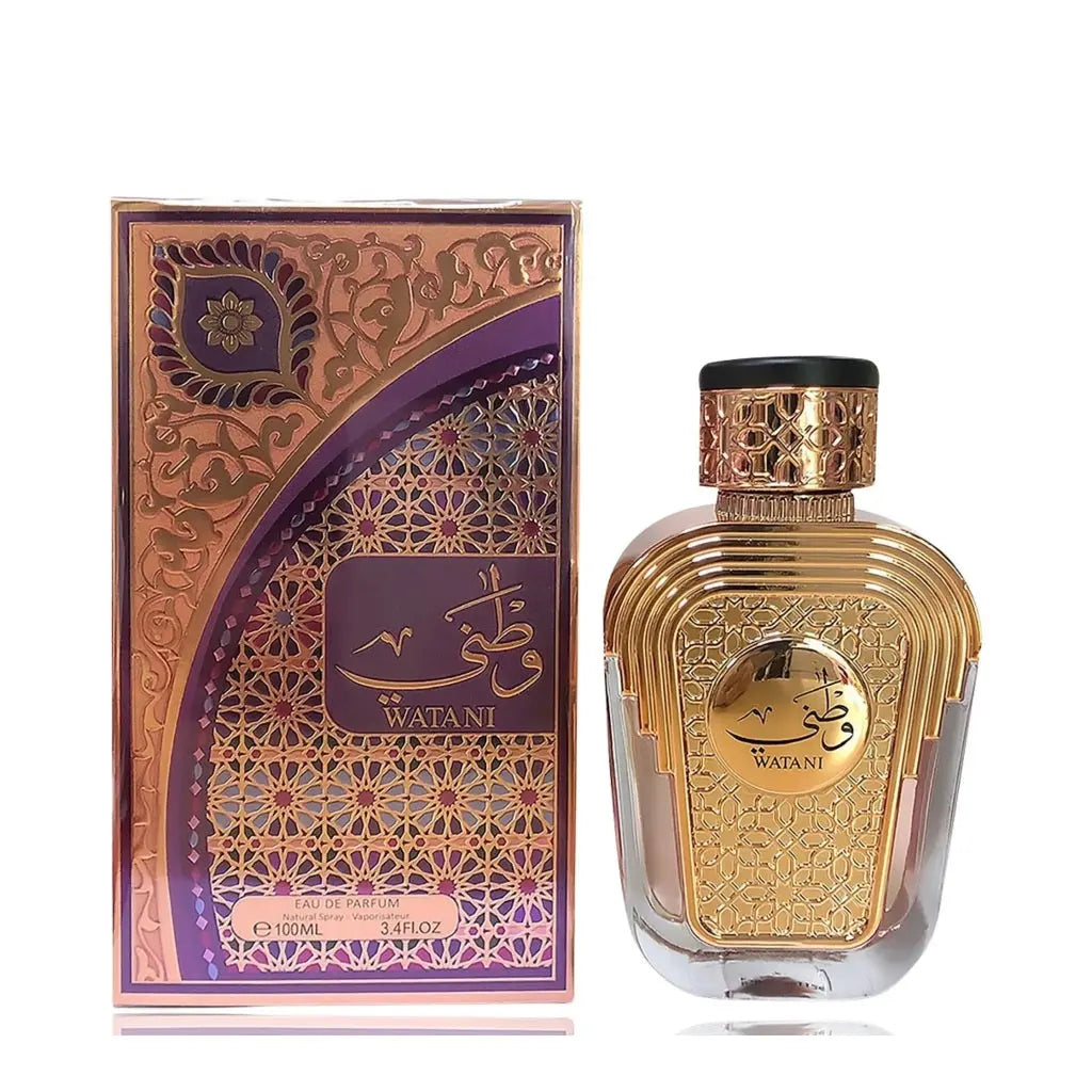 Watani perfum 100ml edp Al Wataniha International For Woman Watani Women Wataniha Fragrance Special Arab WomanSham Perfume Store