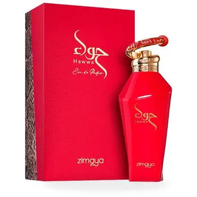 Zimaya Hawwa Red Perfume Afnan For Her Zimaya Pour Femme Hawaa Red Eau De Parfum For Women 100ml-Hawwa Red 100ml - Sham Perfume Store Perfume
