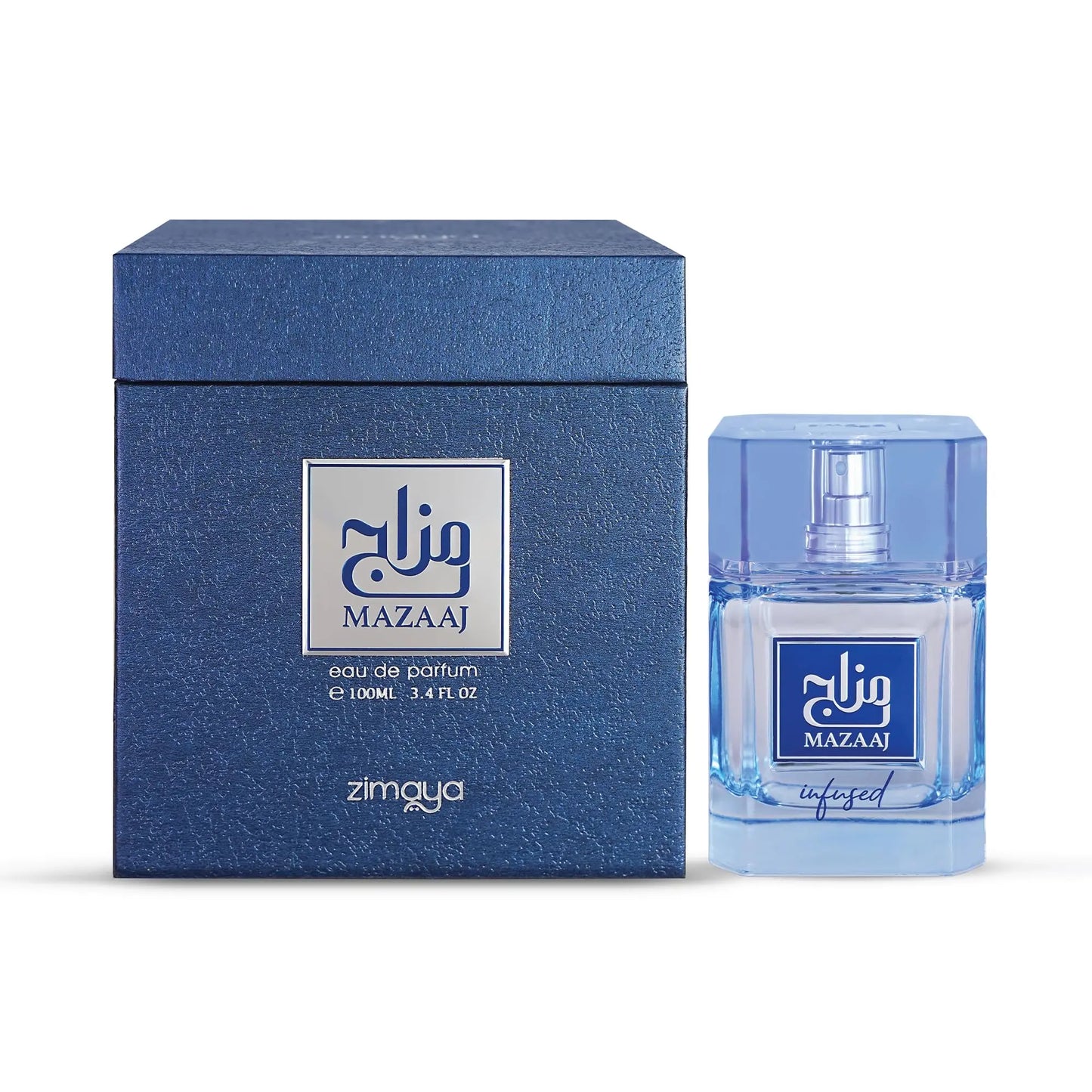 Zimaya Mazaaj Infused Eau de Parfum for Men – Fresh Citrus & Spicy Scent | 100mlSham Perfume Store