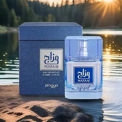 Zimaya Mazaaj Infused Eau de Parfum for Men – Fresh Citrus & Spicy Scent | 100mlSham Perfume Store