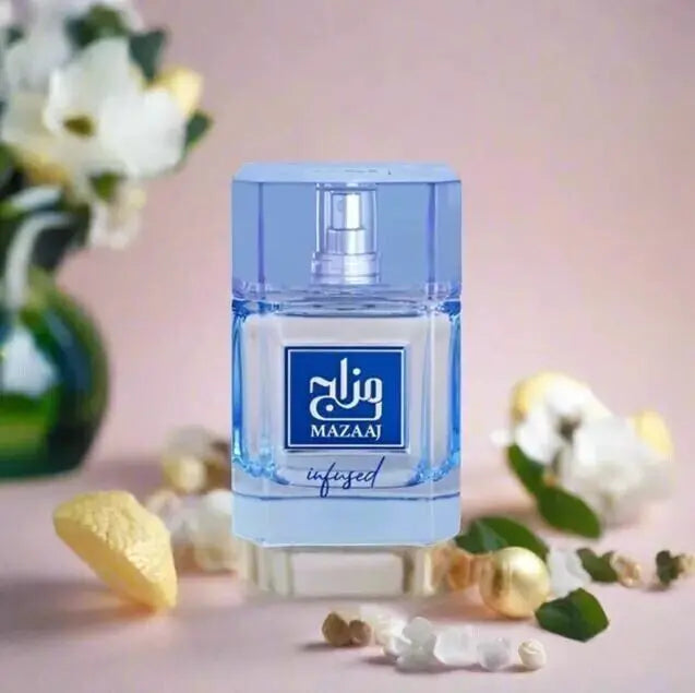 Zimaya Mazaaj Infused Eau de Parfum for Men – Fresh Citrus & Spicy Scent | 100mlSham Perfume Store