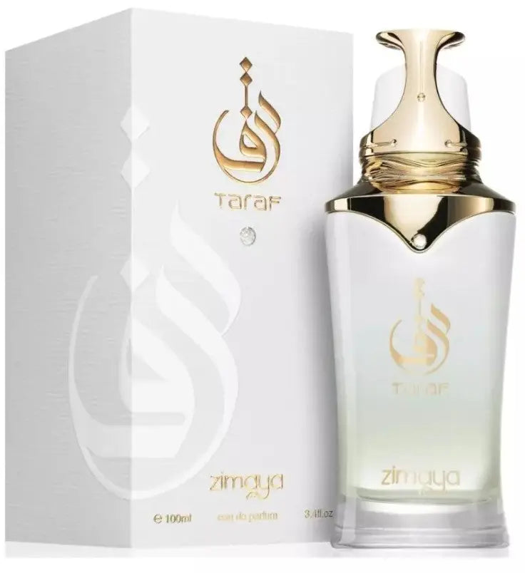 Zimaya Taraf White Eau de Parfum 100ml β Elegant Floral & Fruity Fragrance for WomanSham Perfume Store