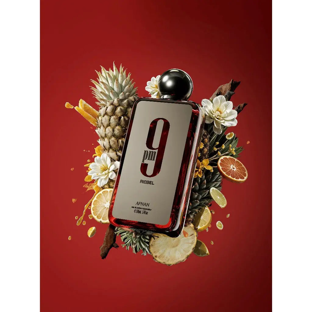 9 PM Rebel Afnan Perfumes Aromatic Sweet of afnan 9pm Rebel - Sham Perfume Store Perfume