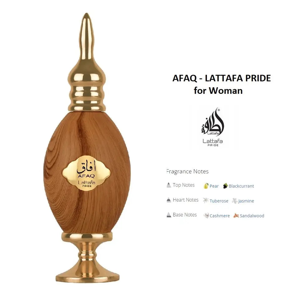 Afaq Perfume women and men 100ml Edp Gold Perfume 100ml For Him Lattafa Pride Unisex FragranceSham Perfume Store