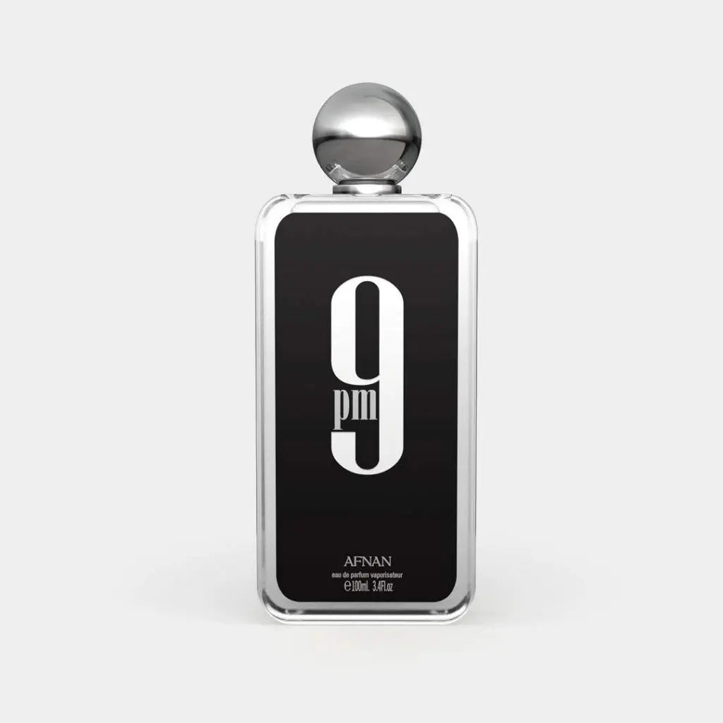 Afnan 9pm for Men Eau de Parfum 100 ml Spray, 3.4 Ounce Nine Time with Afnan Fragrance For Men - Sham Perfume Store Perfume