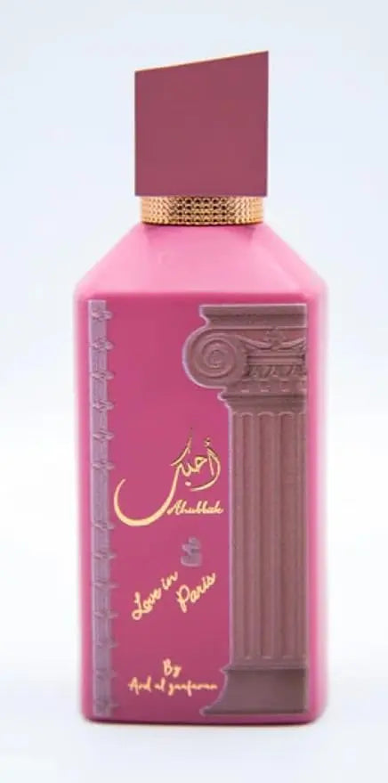 Ahubbak Perfume Love In Paris Eau De Parfum Ard Al Zaafaran 100ml Sweet Marshmallow Touch & Vanilla Product vendor Sham Perfume Store EDP Perfume