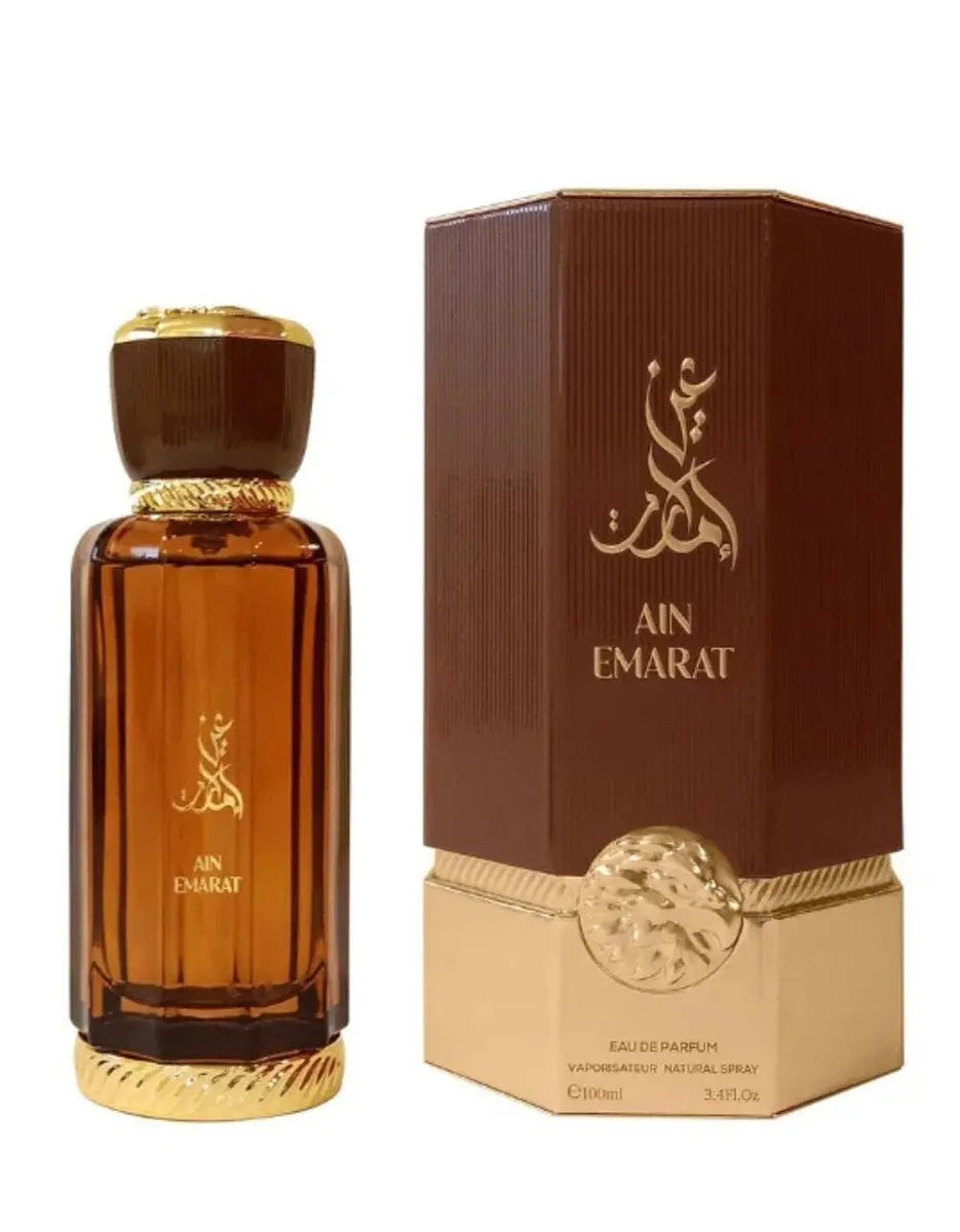 Ain Emarat Amber Twist Al Wataniah EDP 100ml The Modern Skyline Life Intense Concentrated Fragrance-Ain Emarat 100ml Product vendor Sham Perfume Store Perfume