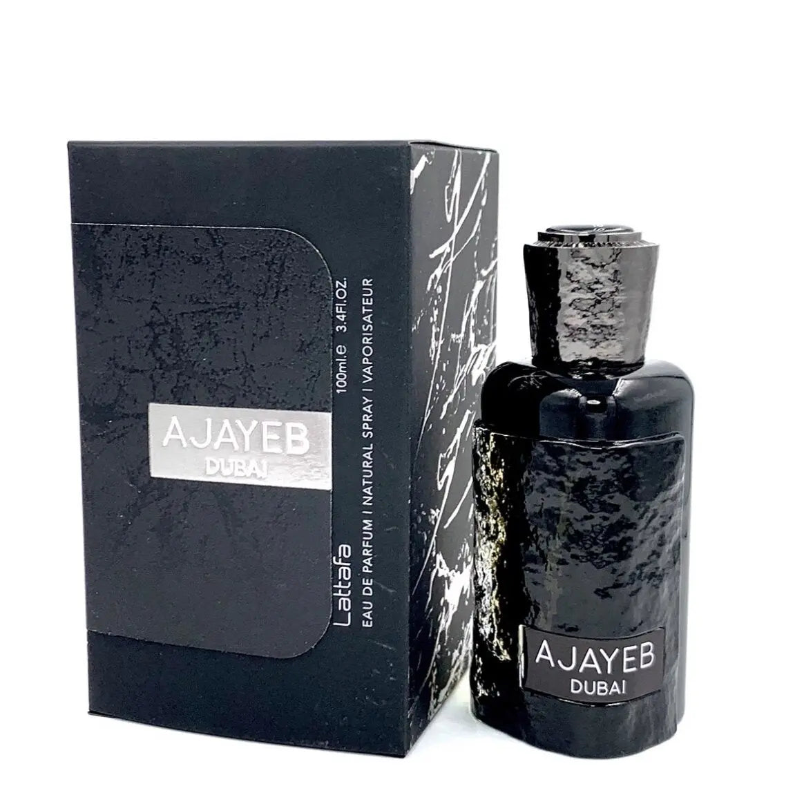 Ajayeb Dubai Perfume Lattafa Edp Ajayeb Black men 100ml Lattafa Woody Ajayeb Dubai Product vendor Sham Perfume Store EDP Perfume